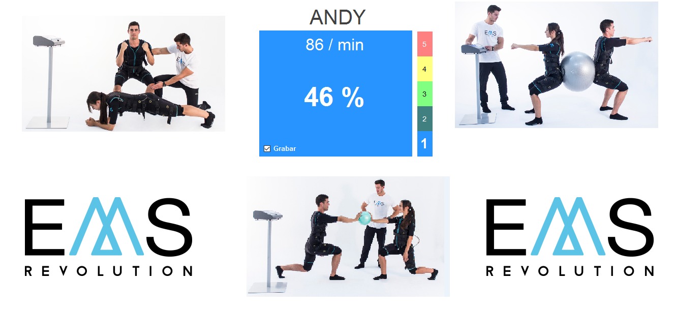 Sistema líder Electro Estimulación Integral Avanzada + Monitorización + Entrenador Virtual (+200 ejercicios). ¡Lo último en Entrenamientos!
